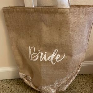 Bride bag for beach or honeymoon